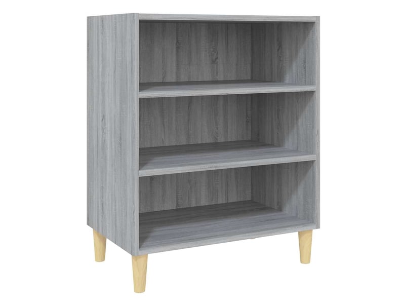  Buffet - bahut - meuble de rangement sonoma gris 57x35x70 cm bois d'ingénierie  - Conforama A