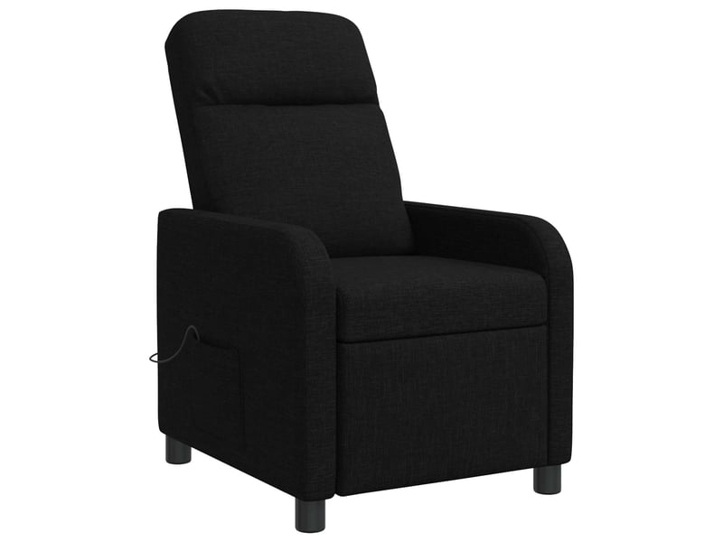  Vidaxl fauteuil de massage inclinable noir tissu  - Conforama E