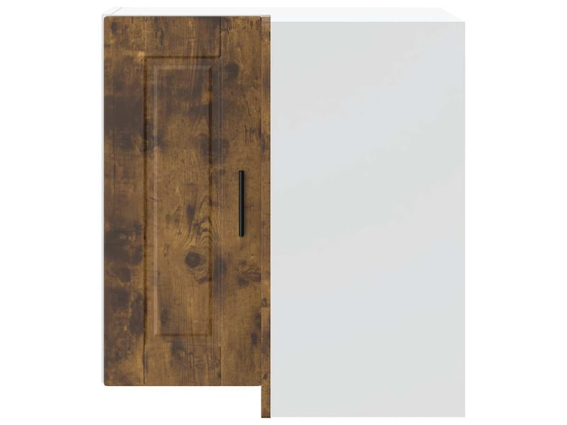  Armoire d'angle murale de cuisine porto chêne fumé  - Conforama D
