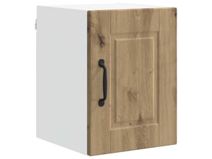 Meuble mural de cuisine, armoire de cuisine chêne artisanal 30x31x40cm shl7389