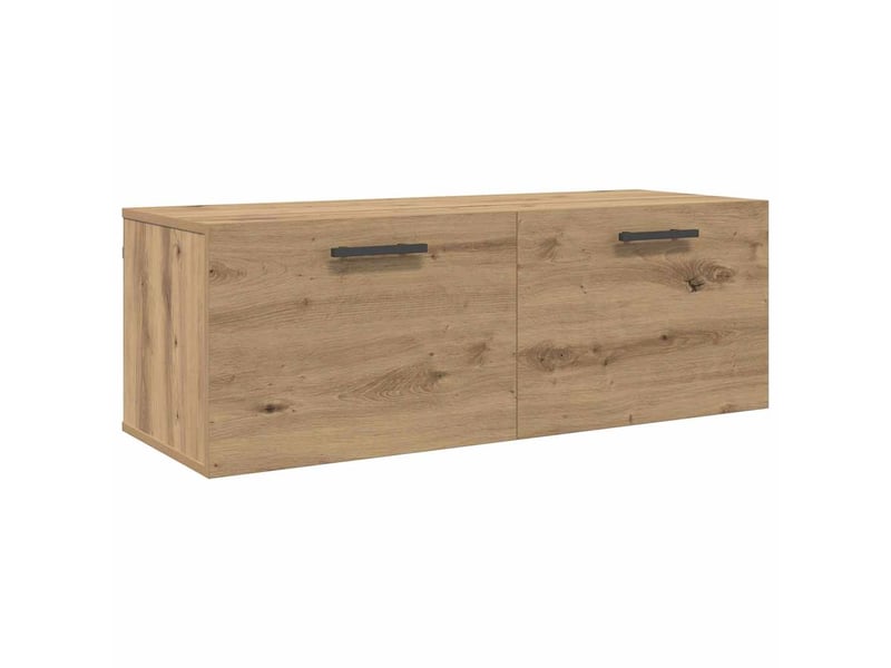 Meuble mural, meuble de rangement salon 100 x 36.5 x 35 cm bois d'ingénierie shl1207 - Conforama A