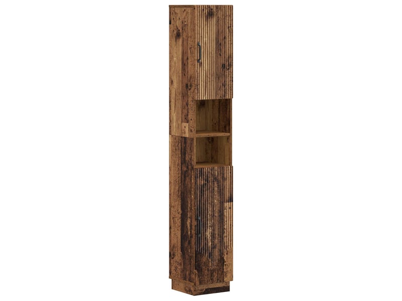  Colonne de salle de bain avec étagère ouverte hoorn bois ancien  - Conforama A