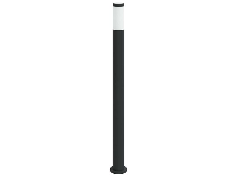 Borne lumineuse, lampadaire avec détecteur 110 cm en acier inoxydable ip44 shl5787 - Conforama E