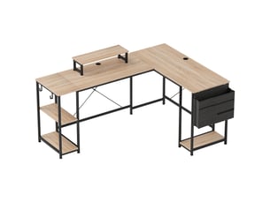Bureau d'angle    coloris naturel