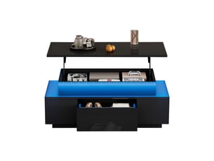 Table basse coloris noir <strong></strong> <strong></strong>
