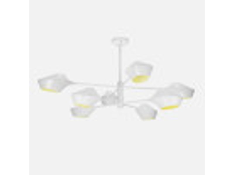  Fabrilamp beijing, lampe, moderne, 8 x e27, blanc, 76 x 113 x 113 cm 154858001 - Conforama B