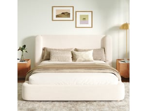 Lit 2 places 180x200 cm MODFU   coloris beige