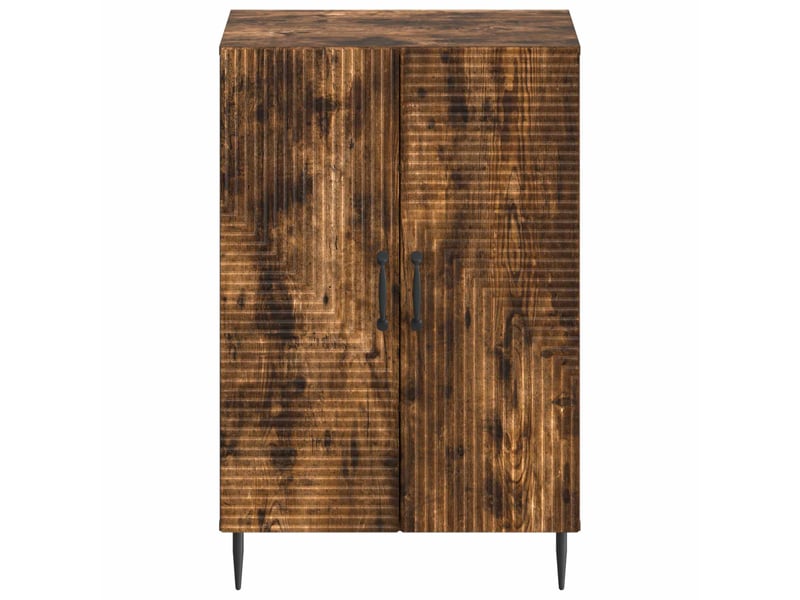  Meuble à chaussures, armoire à chaussures haarlem 59,5x39,5x89,5 cm chêne fumé  - Conforama D