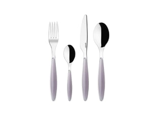 Guzzini, ménagère 24 pièces, 15,8 x 7,5 x h25,5 cm