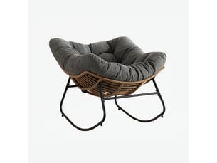 Fauteuil fixe  ULEVR Tissu gris