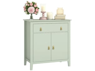 Buffet 2 porte(s) 1 tiroir(s) PANGIVO - 80 cm coloris vert