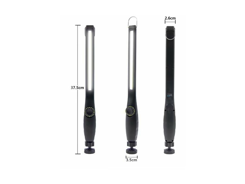 1 x lampe de travail led rechargeable magnétique et usb à rotation de 360 degrés, lampe d'inspection led rechargeable - Conforama C