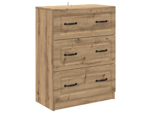 Armoire de rangement bureau, armoire à tiroirs 66 x 34,5 x 87 cm bois d'ingénierie shl1092
