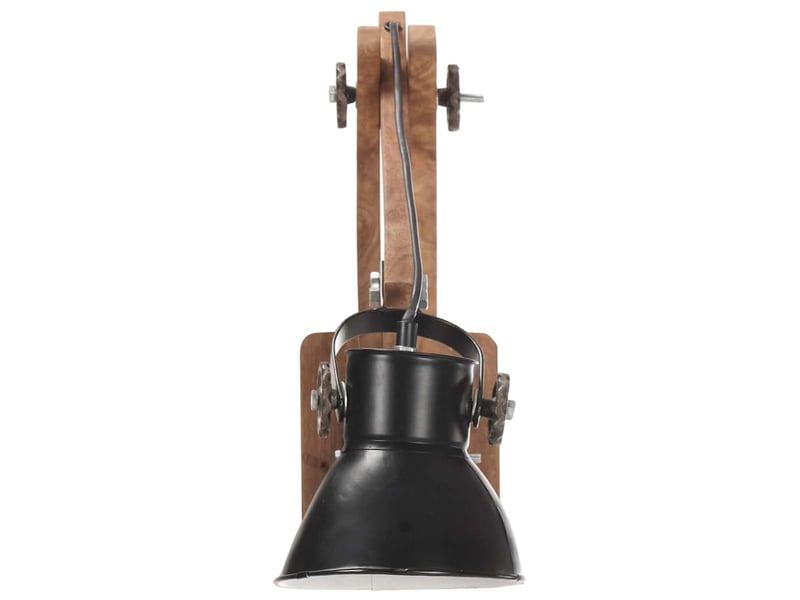  Lampe murale, applique murale style industriel noir rond e27  - Conforama E