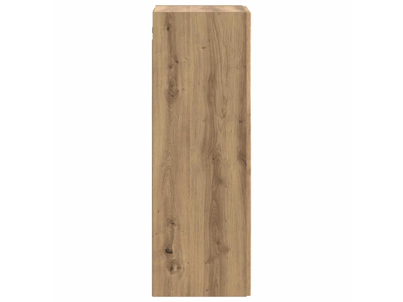  Cabinet salle de bain mural, meuble de rangement chêne artisanal shl4883  - Conforama D