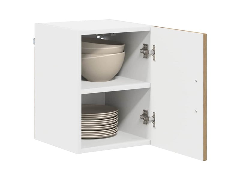  Meuble mural de cuisine | armoire de cuisine chêne artisanal shl3179  - Conforama C