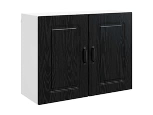 Panneau de lave-vaisselle kalmar chêne noir 80x31x60cm shl7244