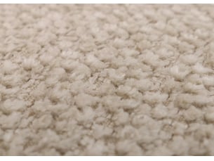Lot de 6 chaises de salle à manger pivotantes à 180° avec retour automatique et accoudoirs tissu bouclé beige et fer aspect bois 04_0008818