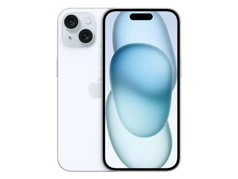 Smartphone apple iphone 15 6,1 128 gb bleu a16 6 gb ram  - Conforama A