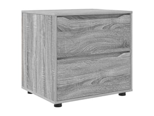 Commode 1 tiroir(s) <strong></strong> <strong></strong> coloris gris largeur 60 cm