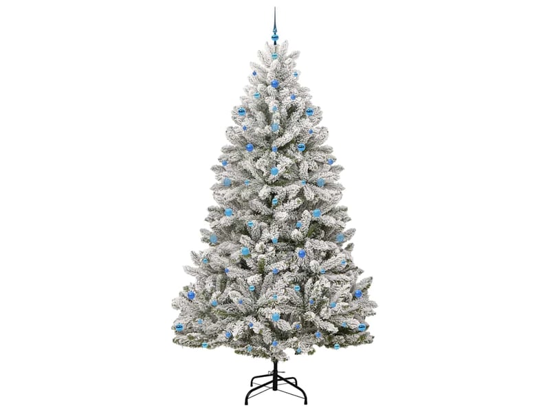 Sapin de noël, arbre de noël artificiel 270 cm 300 led blanc chaud cf61022 - Conforama D