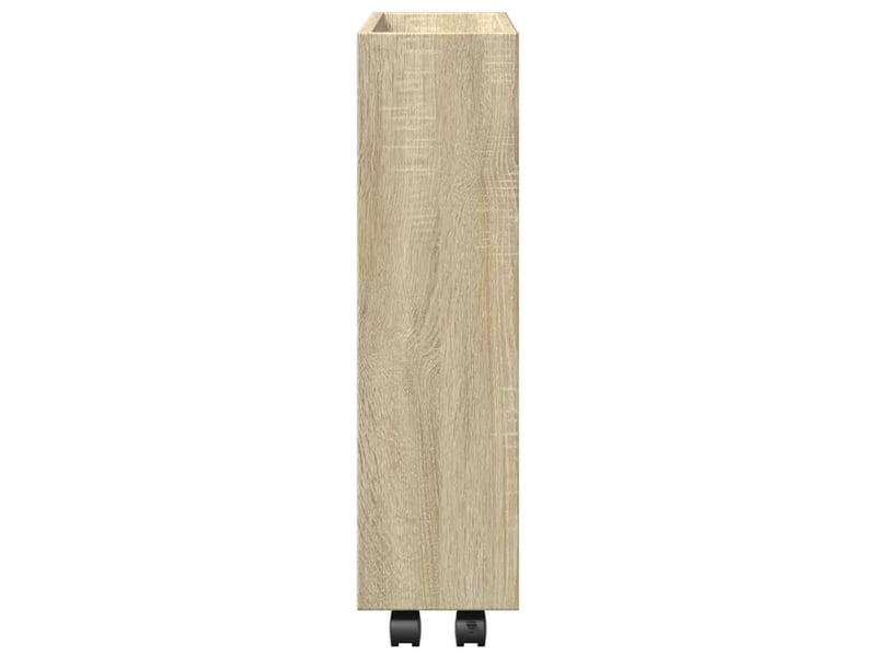  Chariot de rangement étroit pour bureau 3 niveaux chêne sonoma shl60887  - Conforama E