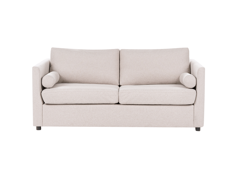 Canapé-lit inkoo tissu beige  - Conforama A