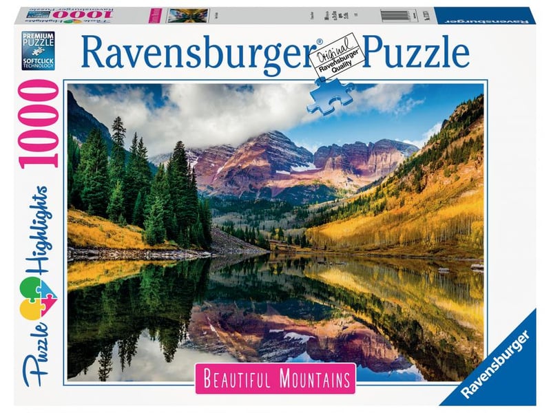  Puzzle 1000 p - aspen, colorado (puzzle highlights) 17317 - Conforama A