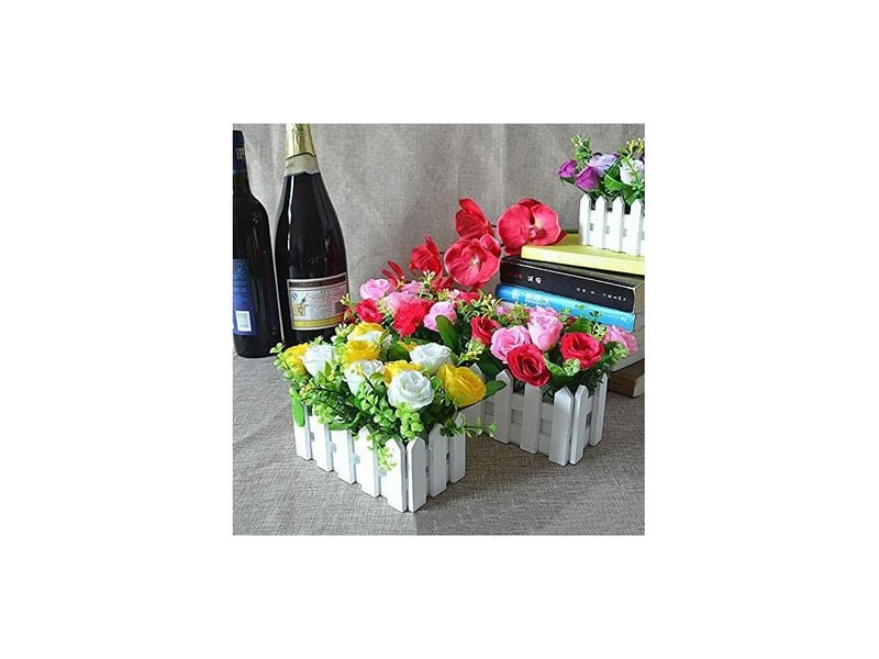  Fleurs artificielles en pot, plantes artificielles-online store  - Conforama B