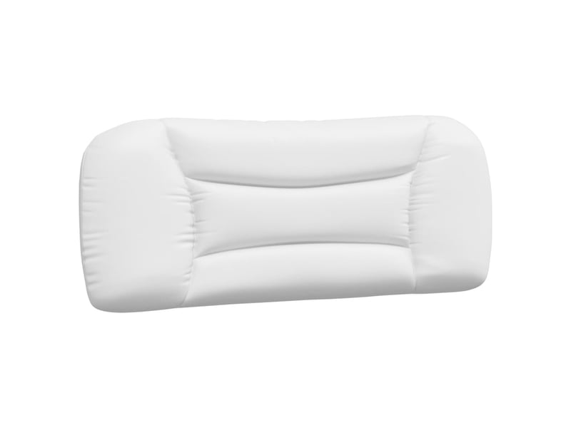 Lit avec matelas hvar blanc 100x200 cm similicuir - Conforama E