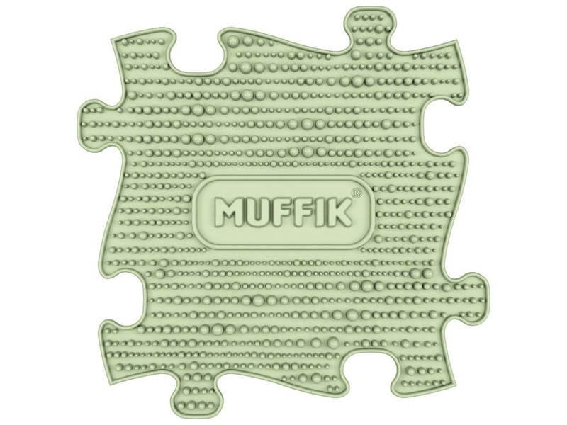  Tapis sensoriel muffik ensemble printemps - 6 pièces, beige, jaune pastel, vert pastel MFK-115 - Conforama D