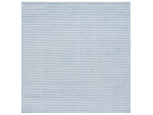 Tapis moderne en polypropylène bleu, 201 x 201 cm