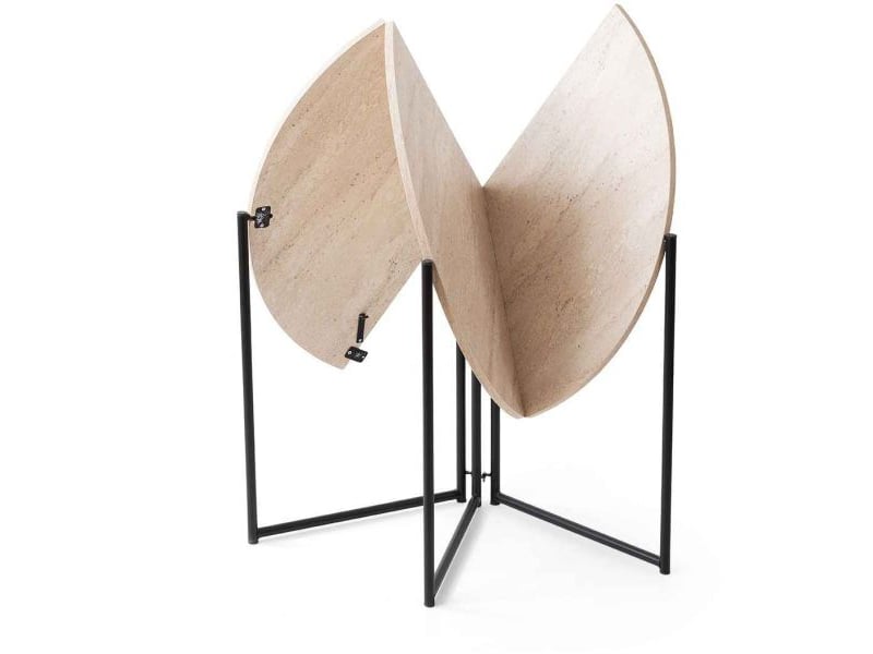  Table de repas ronde pliante yaprak  - Conforama E