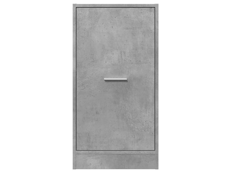  Meuble de rangement, armoire d'apothicaire gris béton 40x41x77,5cm bois d'ingénierie  - Conforama E