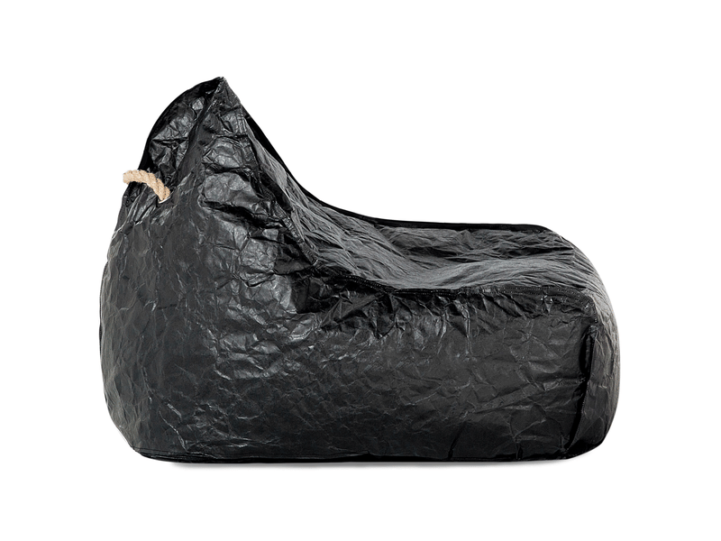  Housse de pouf drop 63 cm 75 cm noir  - Conforama E