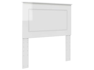 Tete de lit A poser largeur 93 cm   miroir
