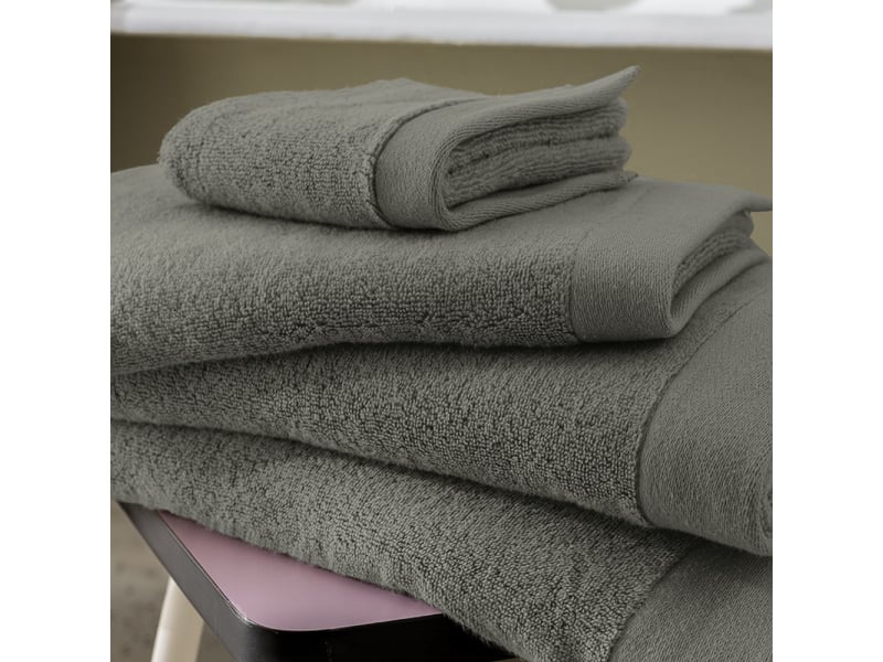  Pack complet 10 pièces softy salle de bain 100 % coton zero twist – 600 gm²  - Conforama B