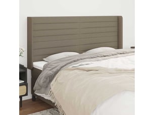 Tete de lit A poser largeur 203 cm taupe
