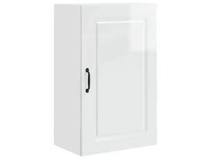 Meuble mural de cuisine | armoire de cuisine blanc brillant 50x31x80cm