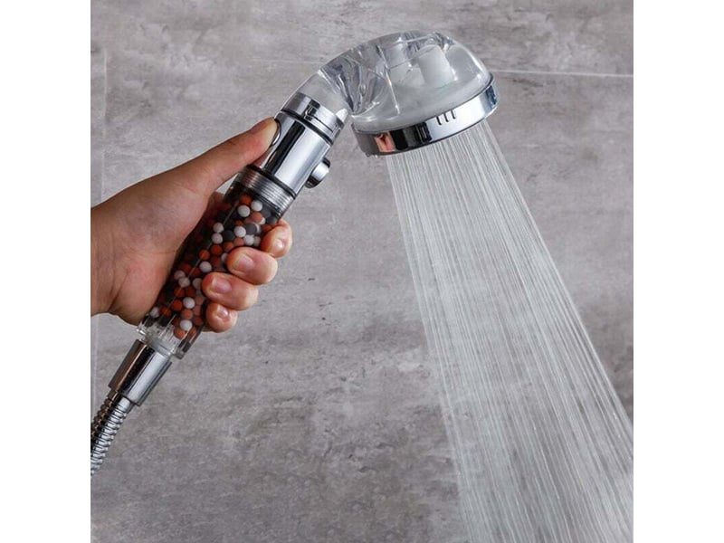  Enowelir pommeau de douche haute pression avec filtre anticalcaire, pommeau de douche universel à économie d'eau pour salle de bain  - Conforama C