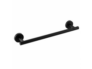 Ensemble de porte serviette en acier inoxydable, noir, accessoires de salle de bains 5
