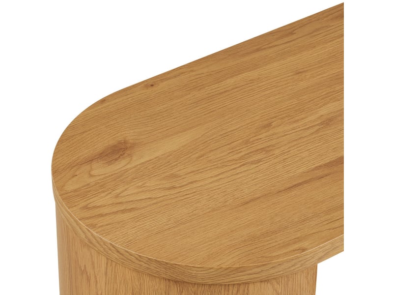 Riis-console bois naturel 114 cm  - Conforama D