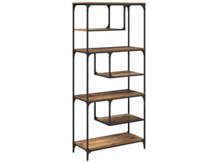 Bibliotheque coloris bois clair <strong></strong> <strong></strong> - 81 cm x 176 cm