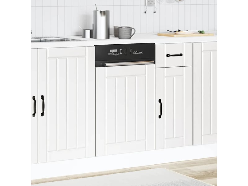  Panneau de lave-vaisselle blanc bois d'ingénierie shl7272  - Conforama C