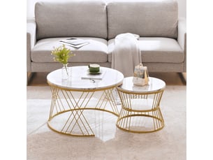 Table basse  coloris blanc <strong></strong> <strong></strong>