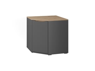Commode 1 tiroir(s) <strong>VICCO</strong> <strong></strong> coloris gris largeur 77.9 cm