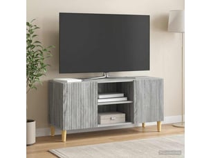 Meuble tv coloris gris 102 cm <strong></strong>  <strong></strong>