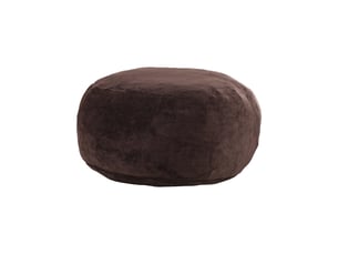 Fauteuil pouf 90x90x50 cm pliable — marron