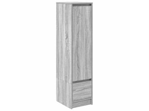 Buffet haut - bahut - meuble de rangement sonoma gris 29,5x34x119,5 cm bois d'ingénierie