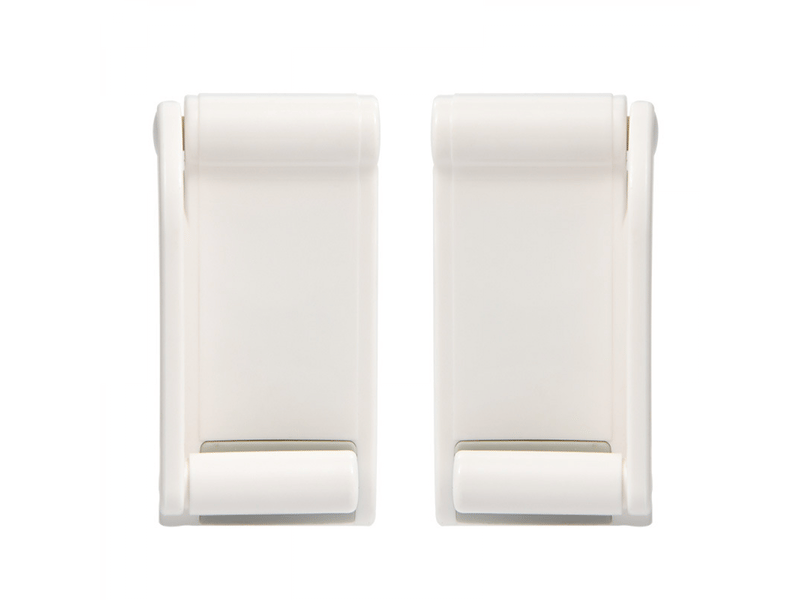  Distributeur de papier toilette pratique, porte-papier toilette mural simple, distributeur de papier toilette en plastique, blanc  - Conforama B